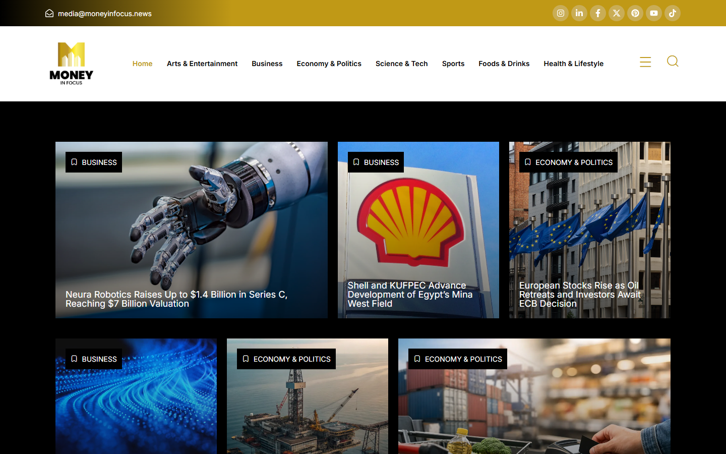Money In Focus Financial News Portal